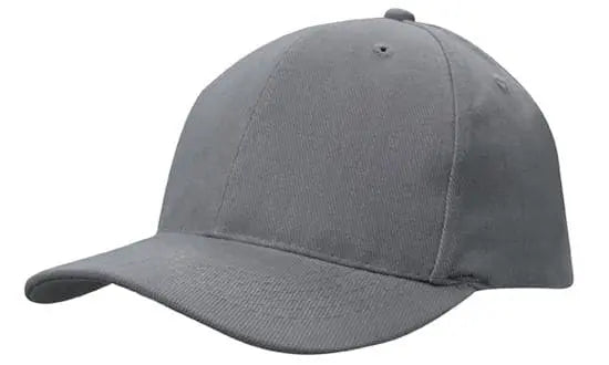 Headwear Brushed Hvy Ctn W/plastic Strap Cap X12 - 4141 - City Workwear
